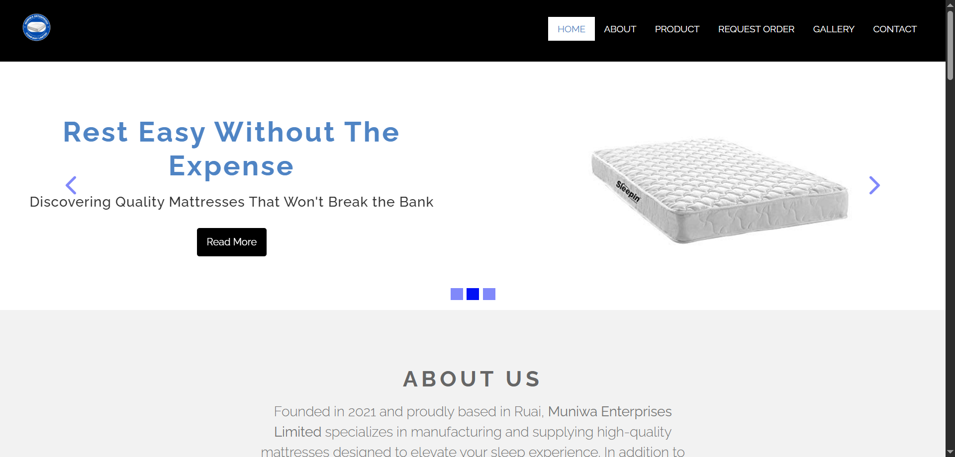 Muniwa Enterprises Website